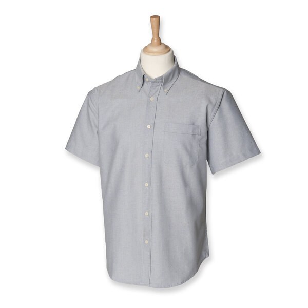 Henbury HY515 - Short sleeve classic Oxford shirt