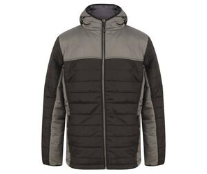 Finden & Hales LV660 - Pufferjacka Black/ Gunmetal Grey