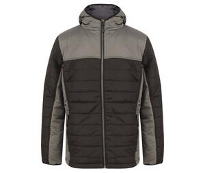 Finden & Hales LV660 - Puffer Jacket Black/ Gunmetal Grey