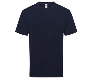 FRUIT OF THE LOOM SC1362 - Short-sleeved organic t-shirt Deep Navy